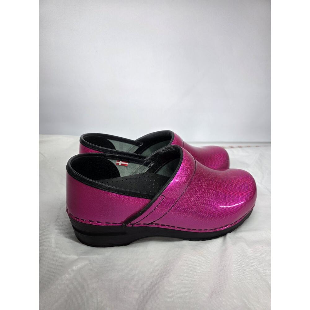 Sanita Original Danish Clogs Comfort Nursing Shoes Slip On Women EUR 39 Pink - Picture 3 of 12